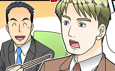 和食のお作法　販促マンガ制作