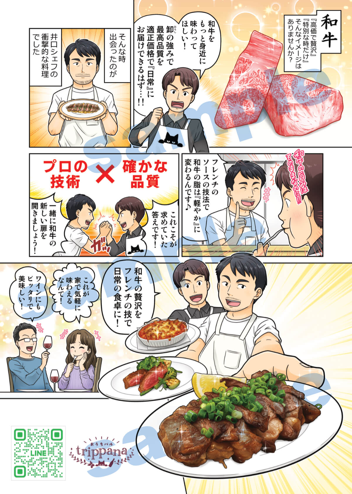 プロモーションマンガ例